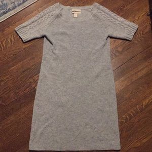 Gray Banana Republic sweater dress